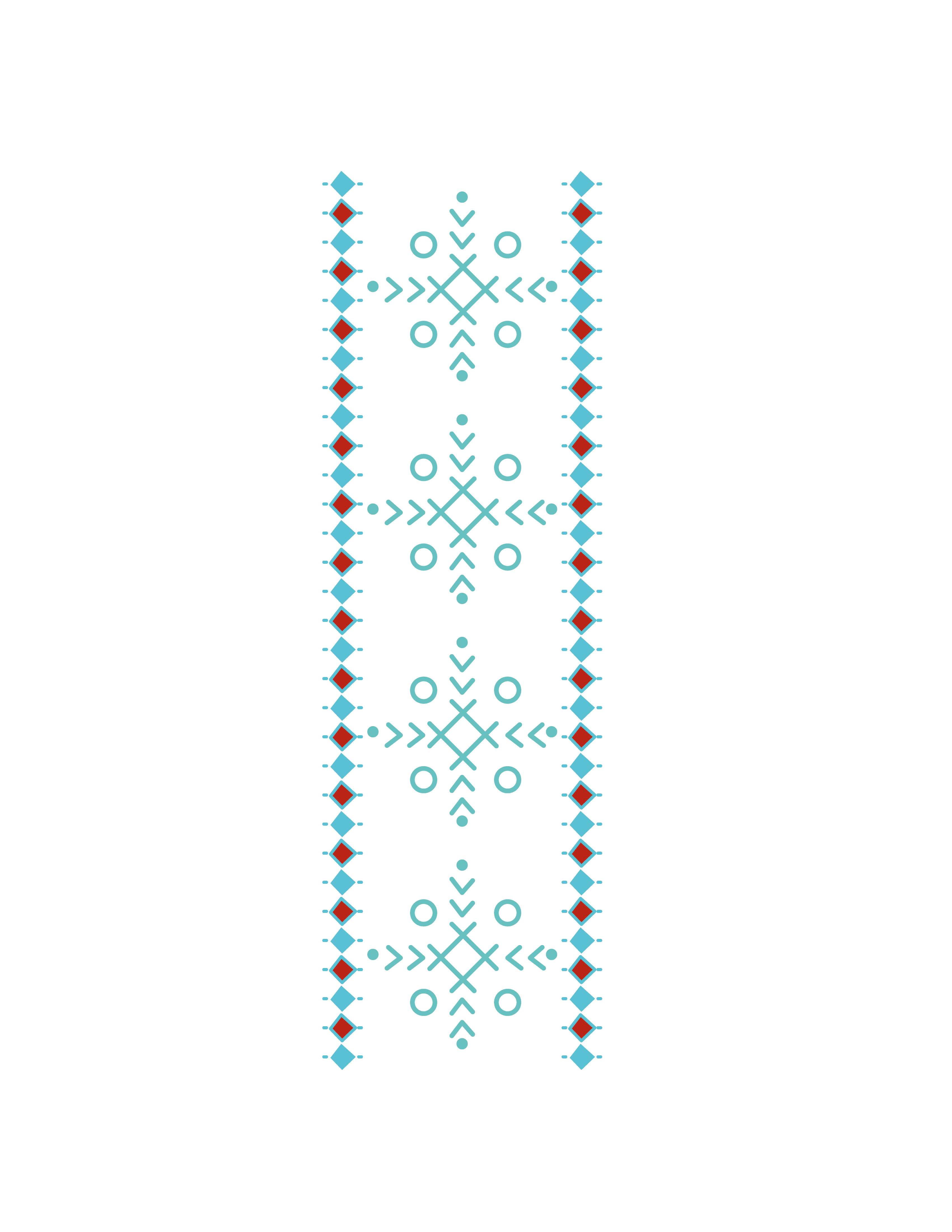 Amazigh-inspired geometric symbol design resource 9 provided by ACAA.