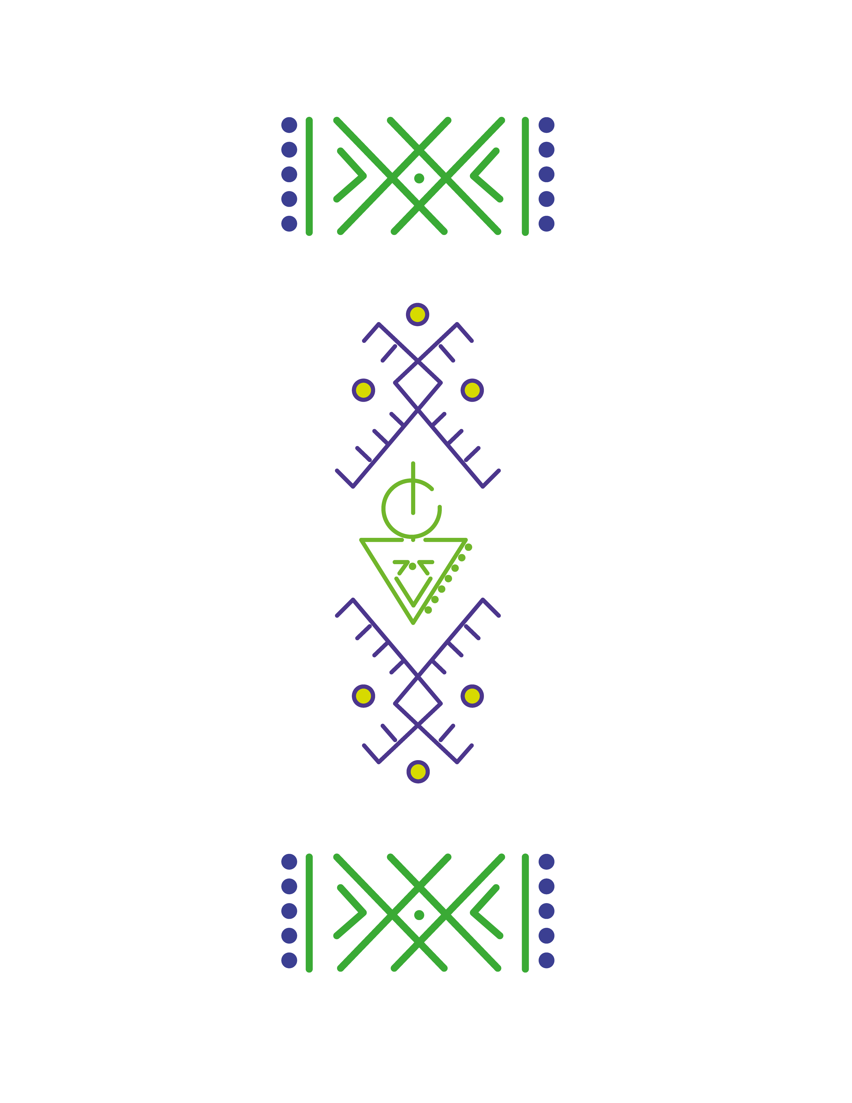 Amazigh-inspired geometric symbol design resource 11 provided by ACAA.