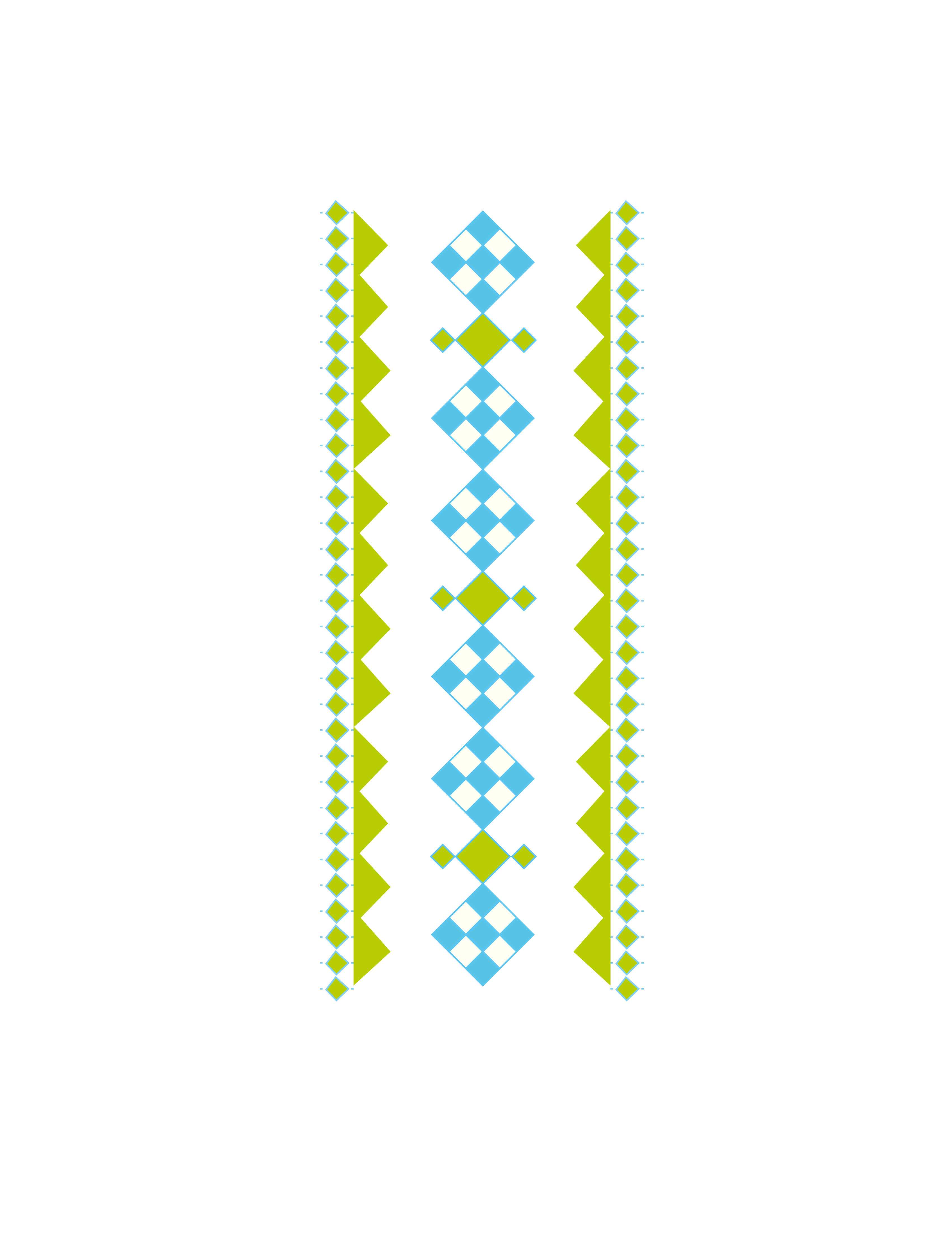 Amazigh-inspired geometric symbol design resource 14 provided by ACAA.