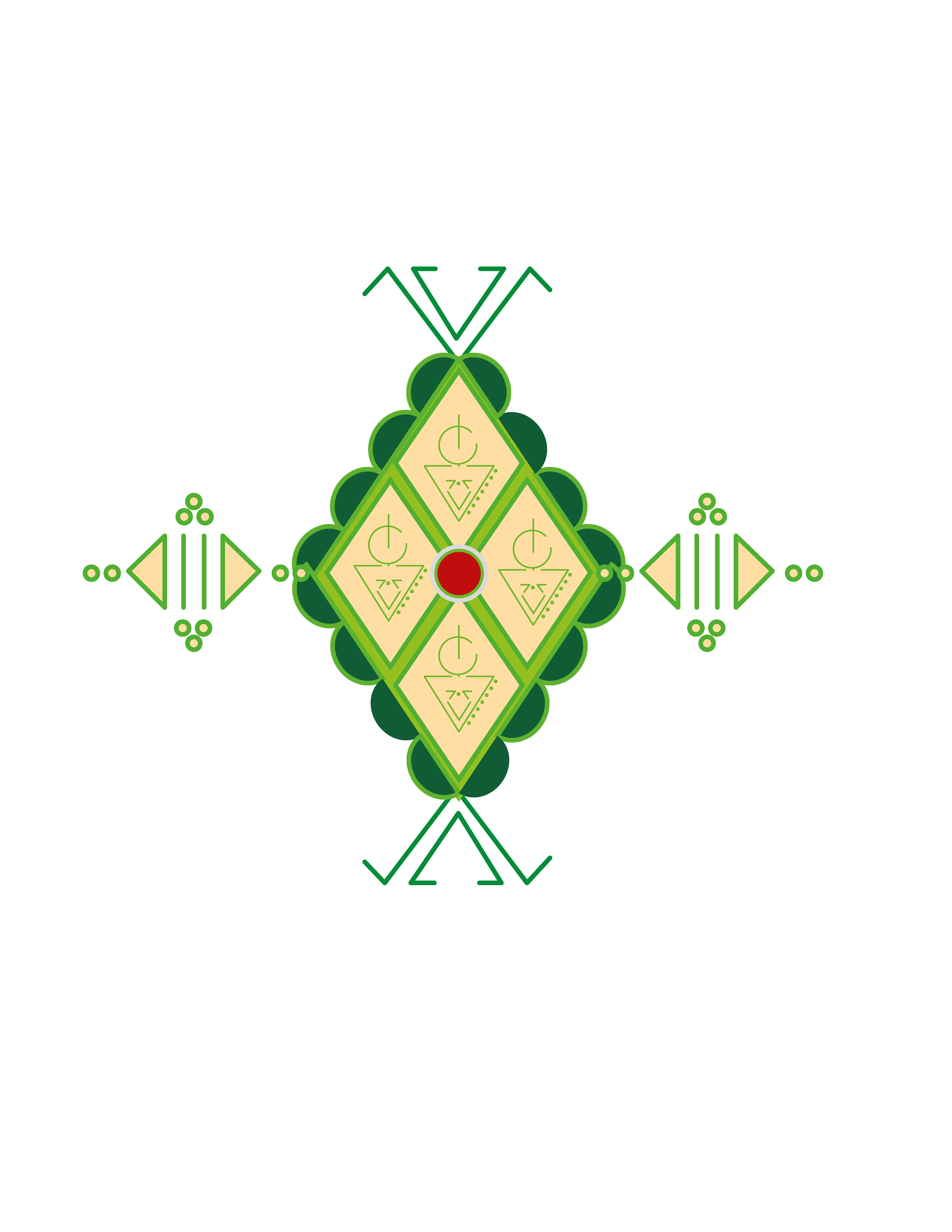 Amazigh-inspired geometric symbol design resource 18 provided by ACAA.