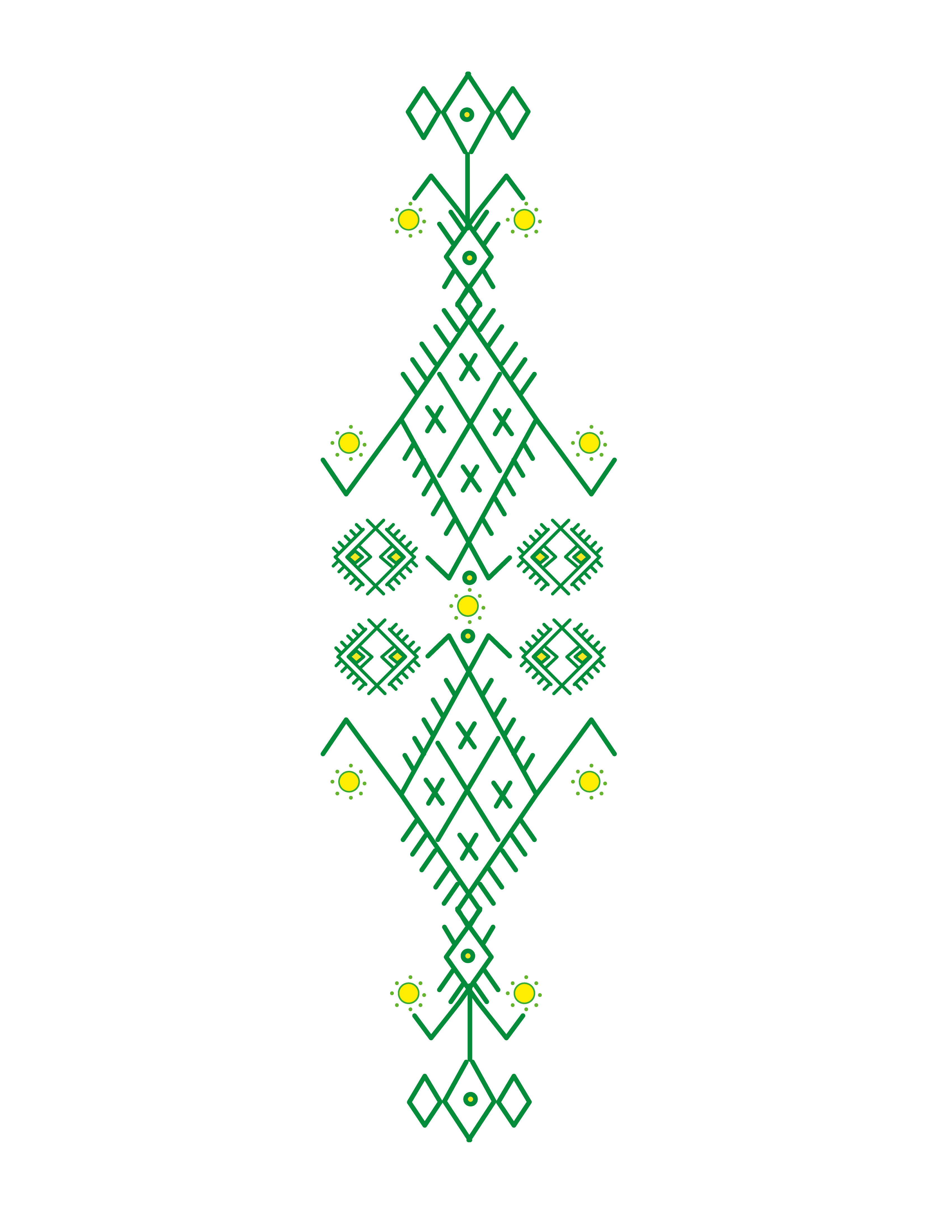 Amazigh-inspired geometric symbol design resource 26 provided by ACAA.