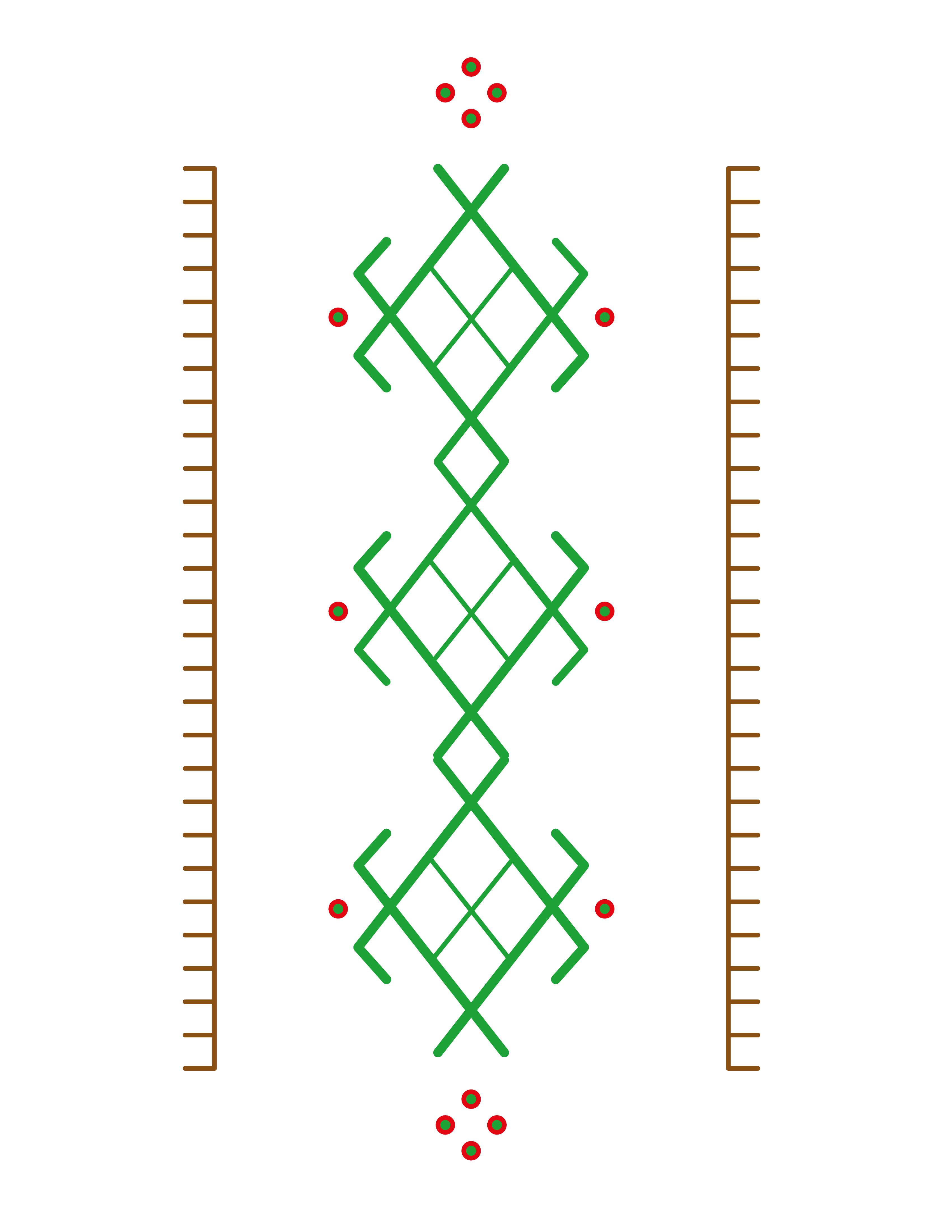 Amazigh-inspired geometric symbol design resource 27 provided by ACAA.