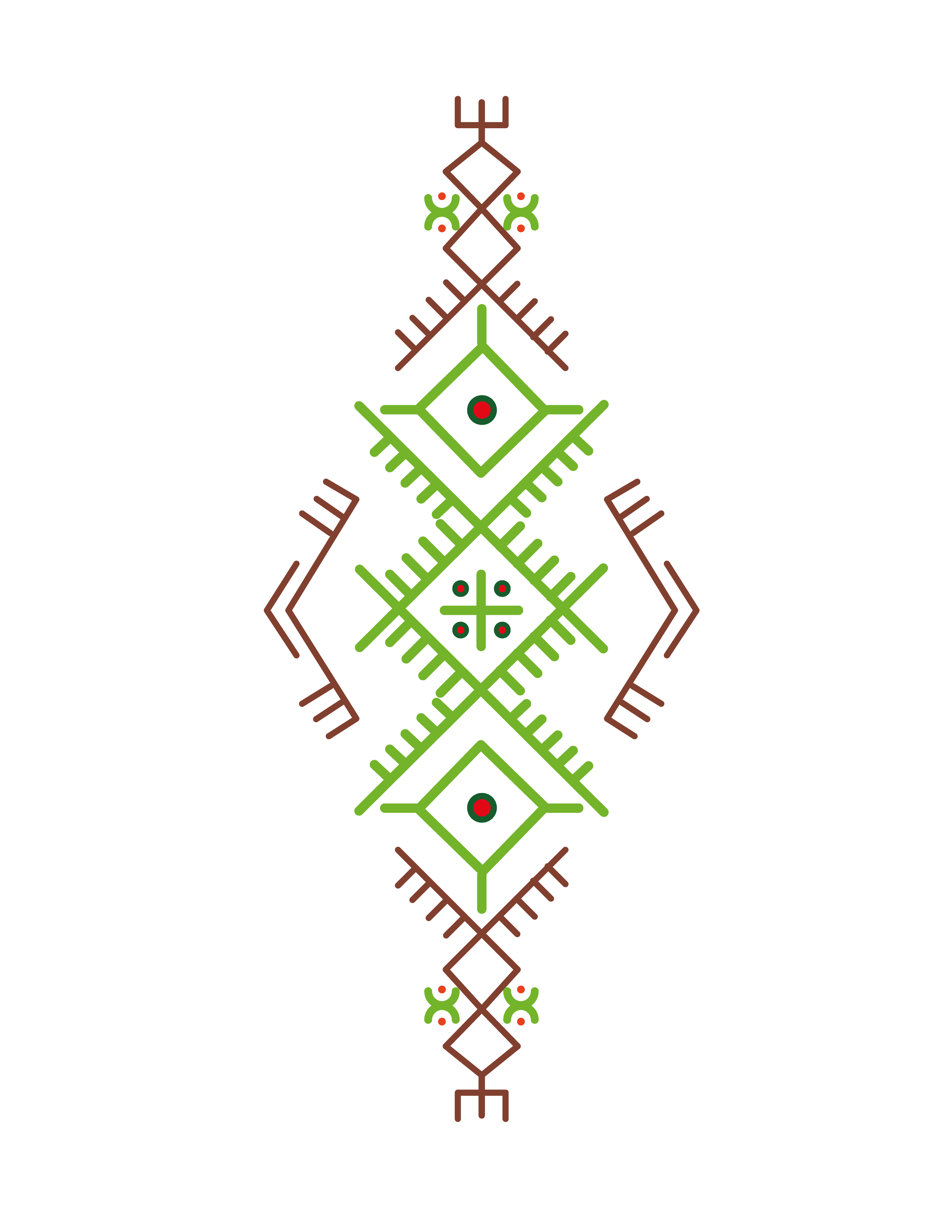 Amazigh-inspired geometric symbol design resource 28 provided by ACAA.
