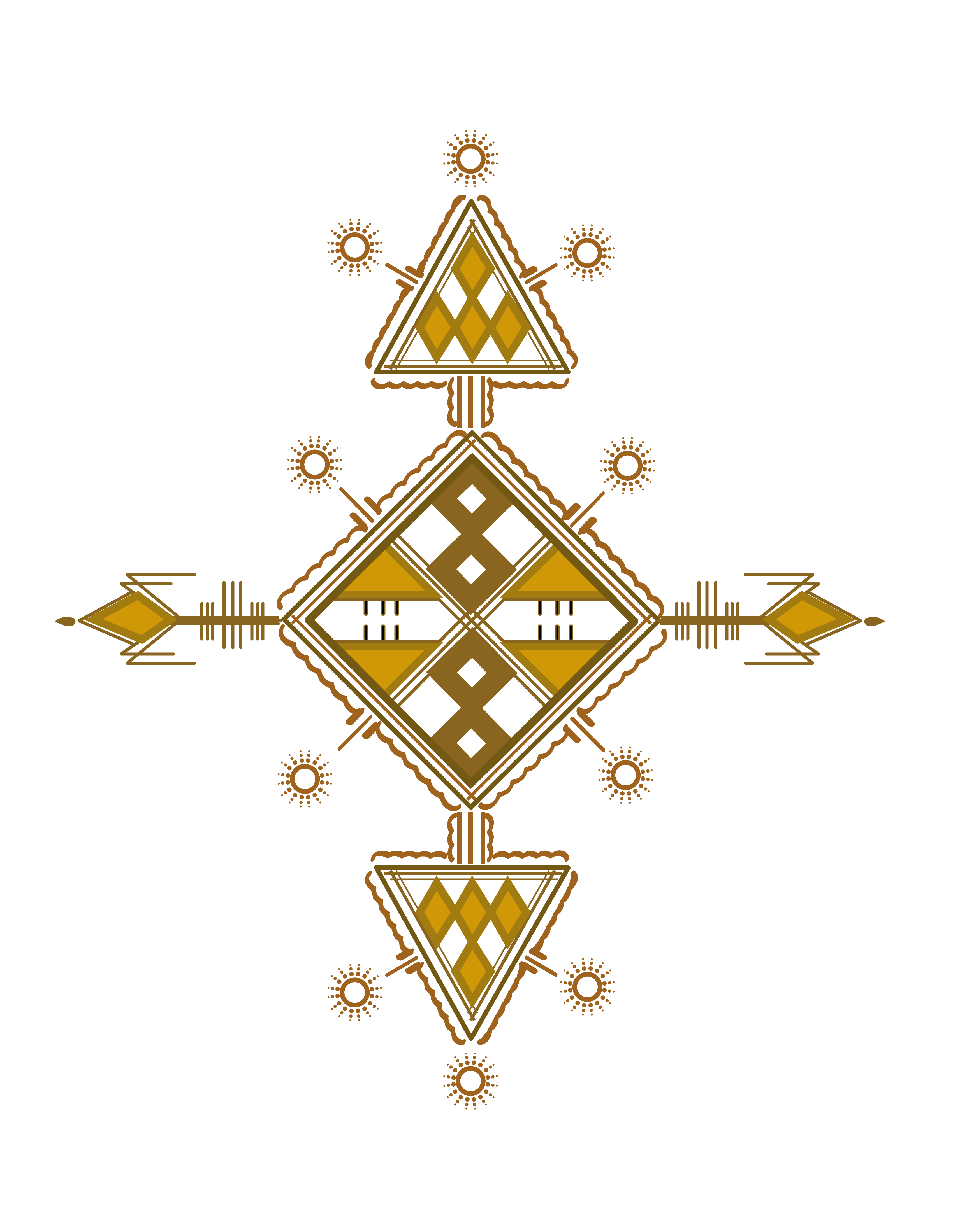 Amazigh-inspired geometric symbol design resource 29 provided by ACAA.