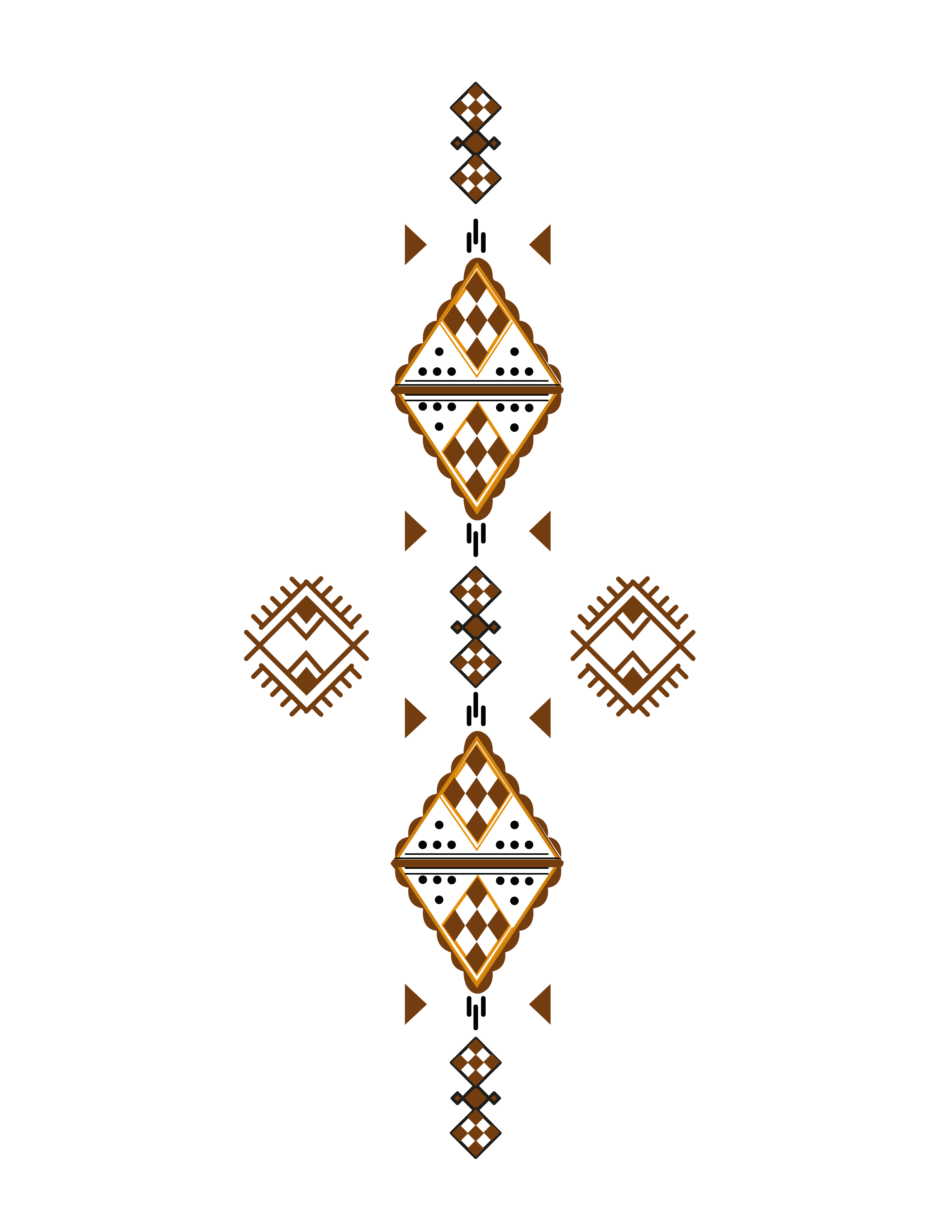 Amazigh-inspired geometric symbol design resource 30 provided by ACAA.