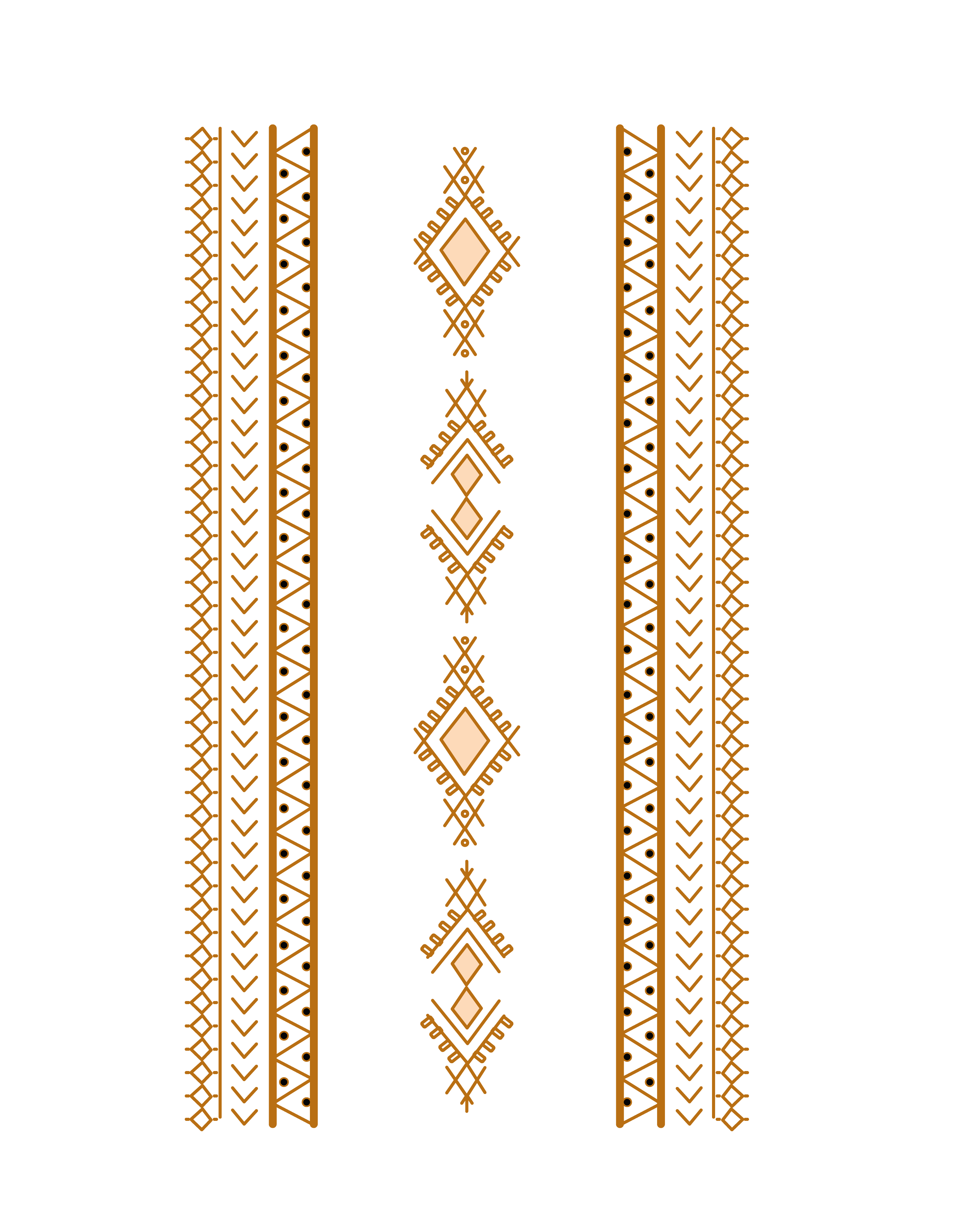 Amazigh-inspired geometric symbol design resource 35 provided by ACAA.