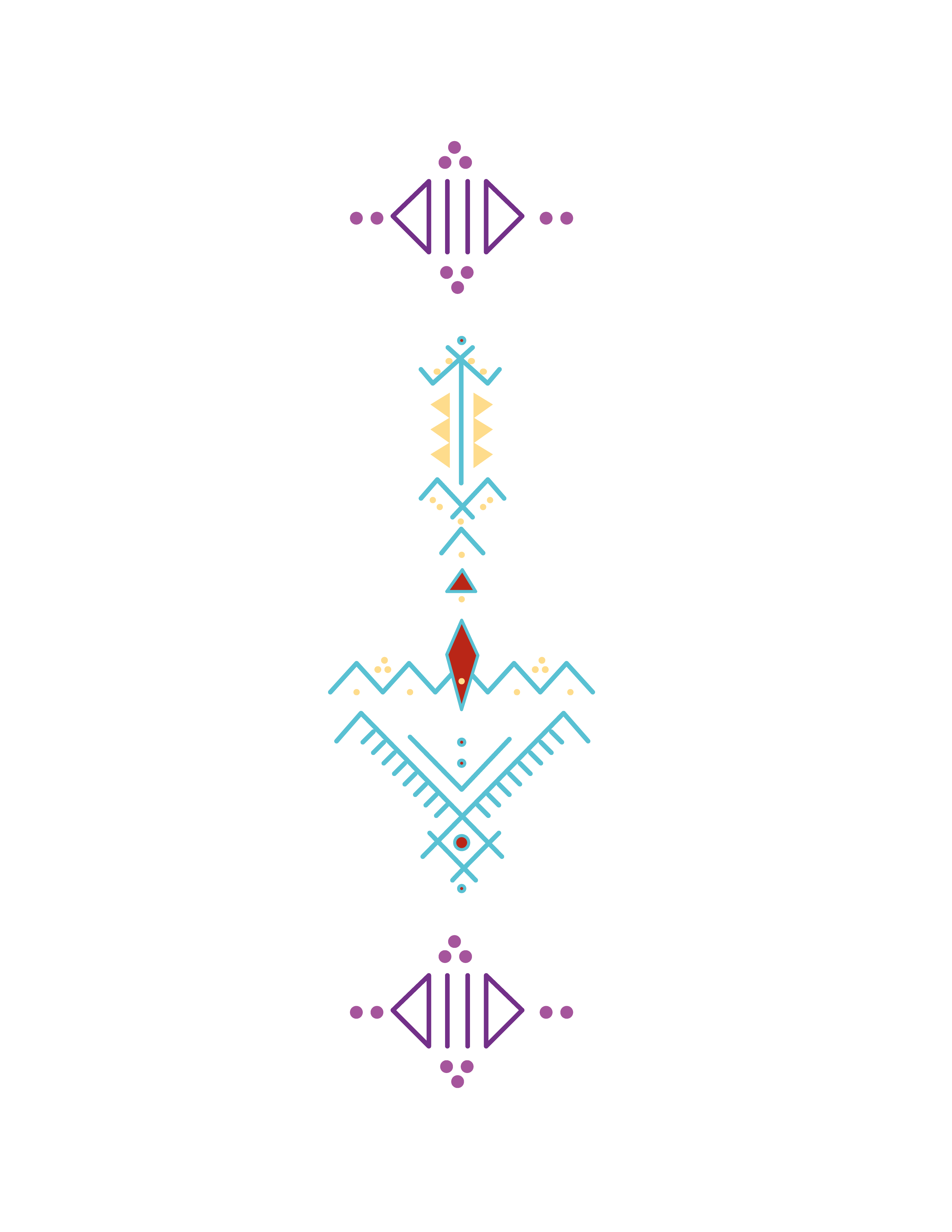 Amazigh-inspired geometric symbol design resource 37 provided by ACAA.