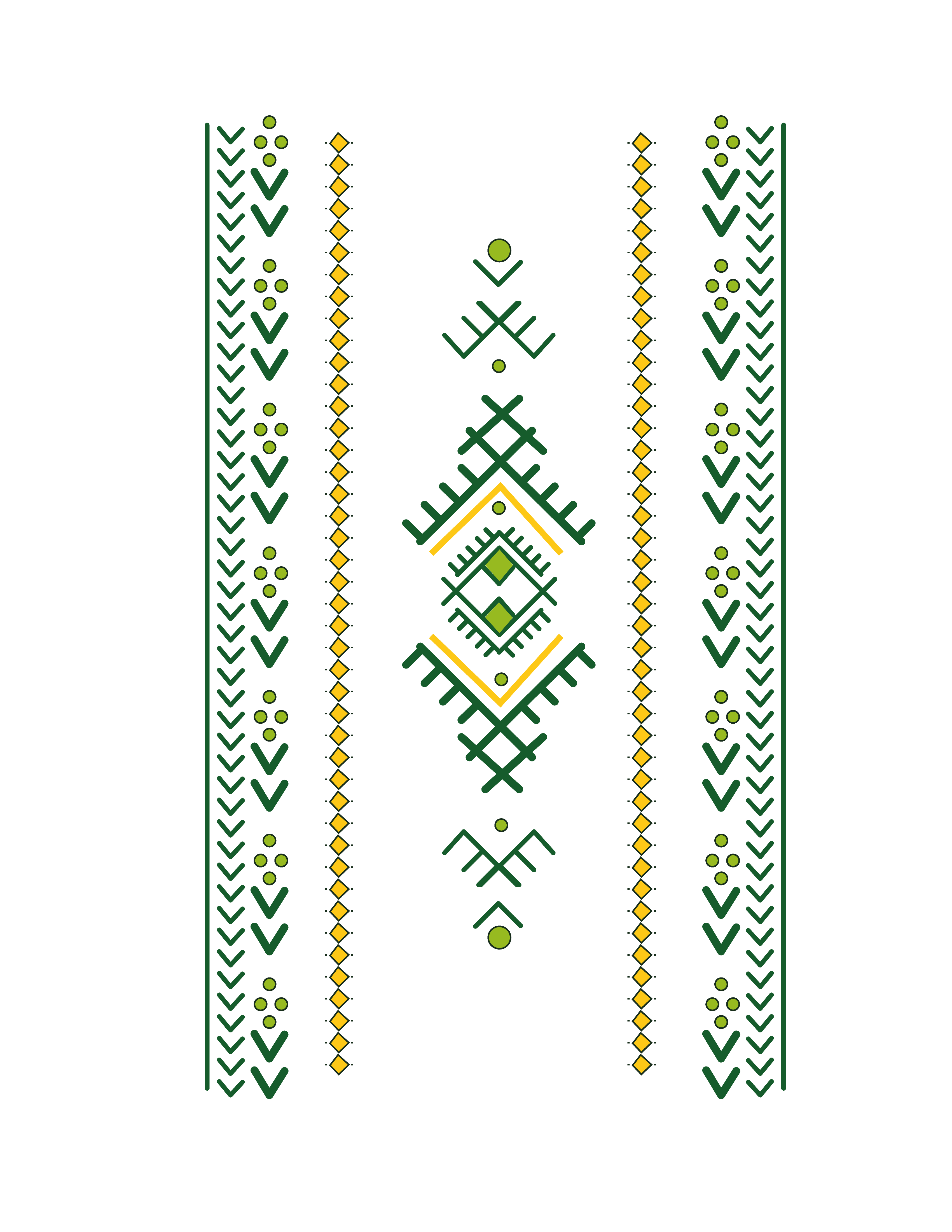 Amazigh-inspired geometric symbol design resource 43 provided by ACAA.