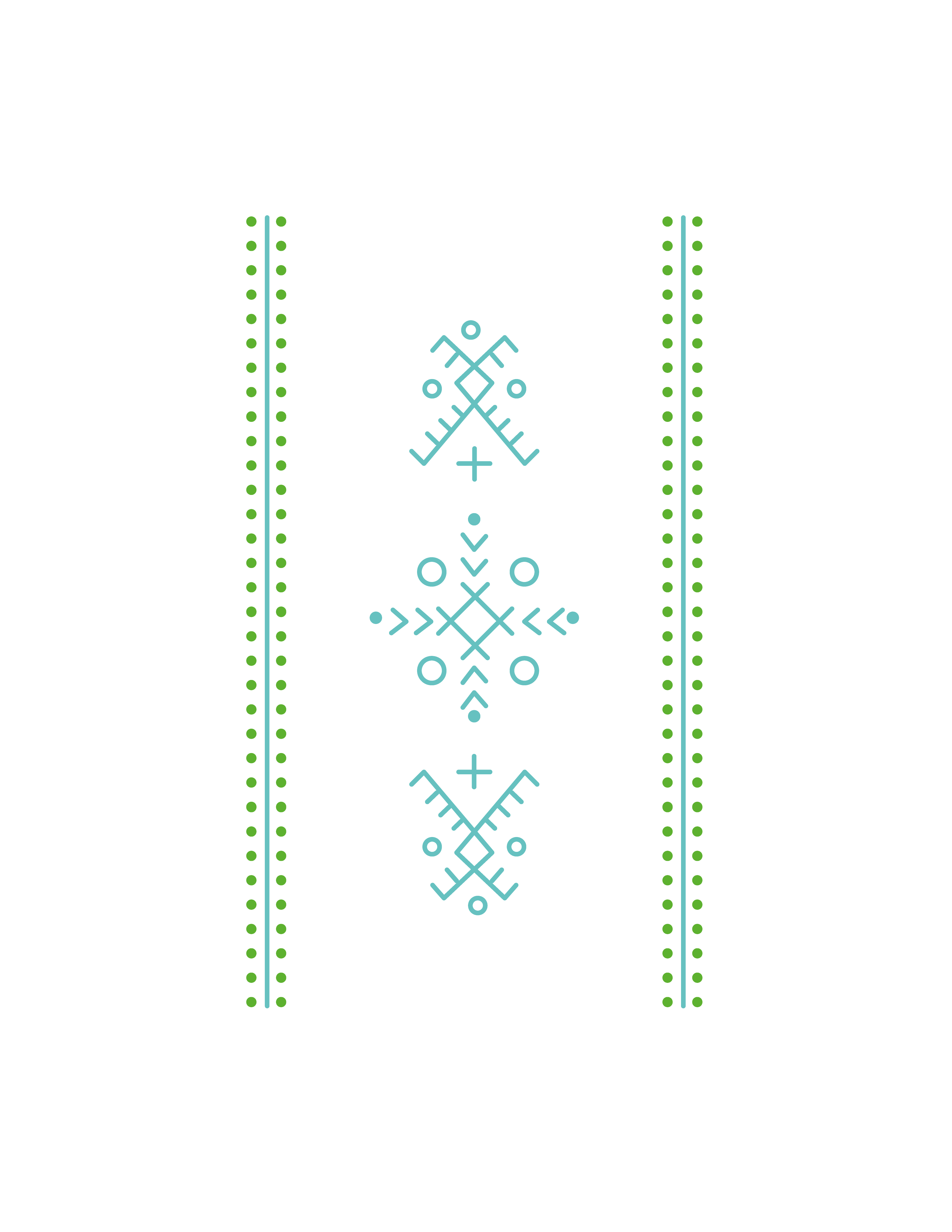 Amazigh-inspired geometric symbol design resource 45 provided by ACAA.
