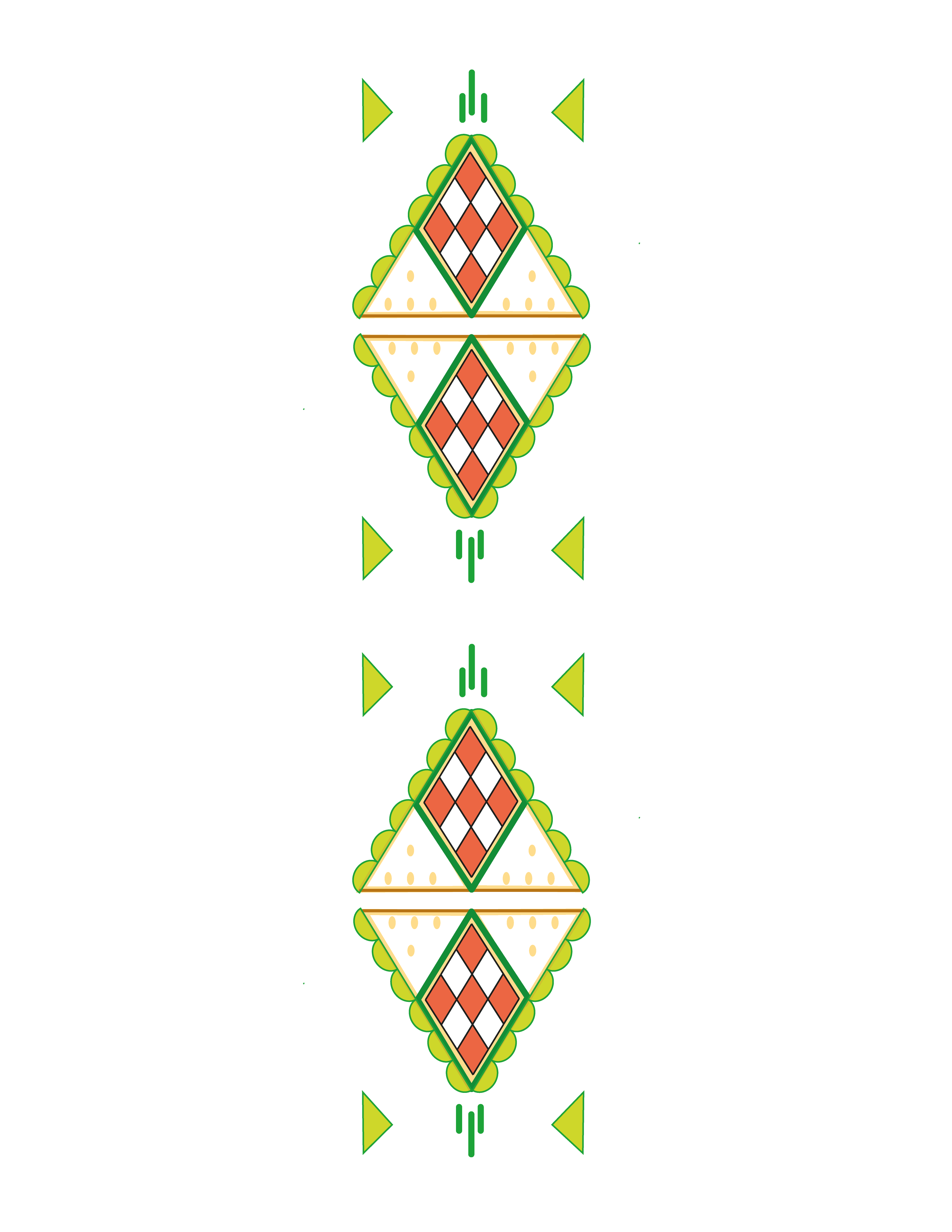 Amazigh-inspired geometric symbol design resource 50 provided by ACAA.